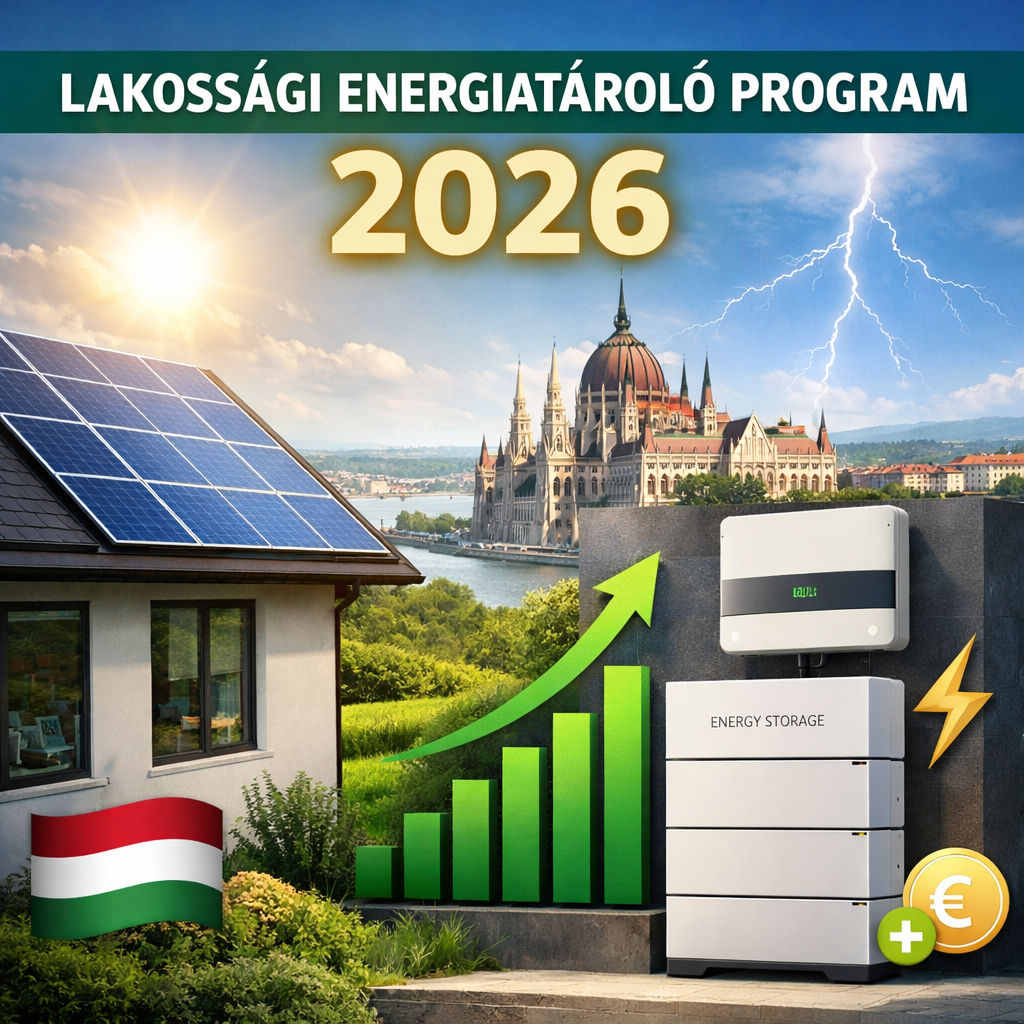 2026-os Lakossági Energiatároló Program: Előzetes tájékoztatás és felkészülés